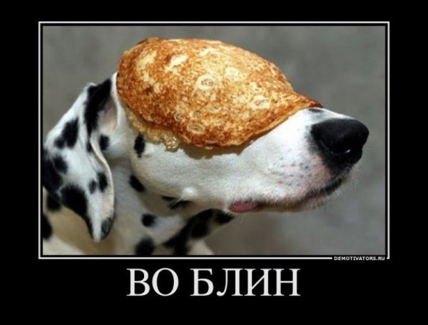 Блины демотиватор