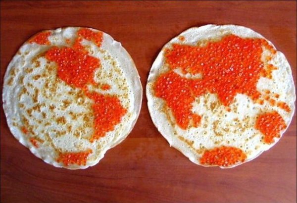 Смешной блинчик