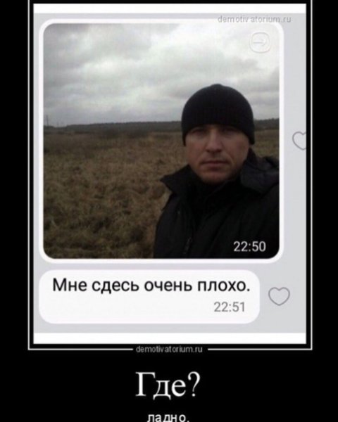 Постирония демотиватор ладно