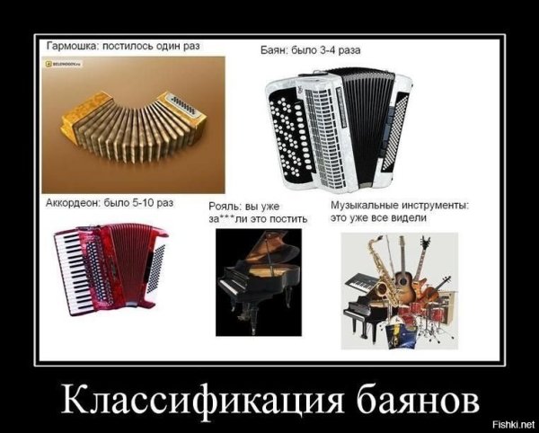 Аккордеон демотиваторы