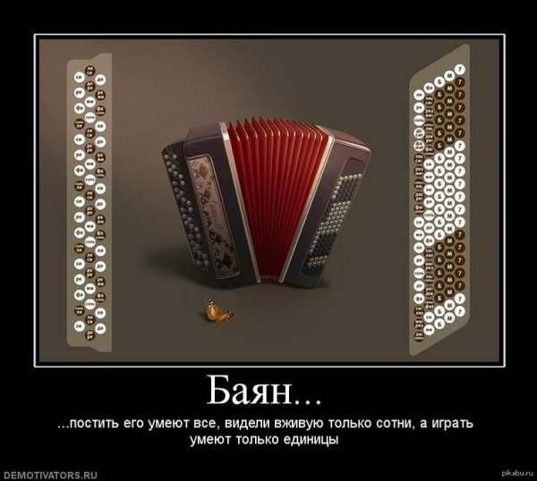 Баян шутка