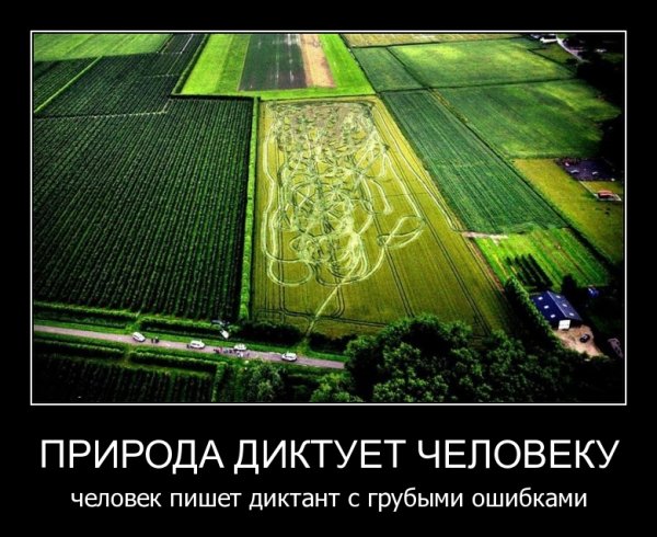 Демотиваторы про природу