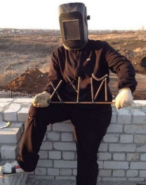 Смешной сварщик