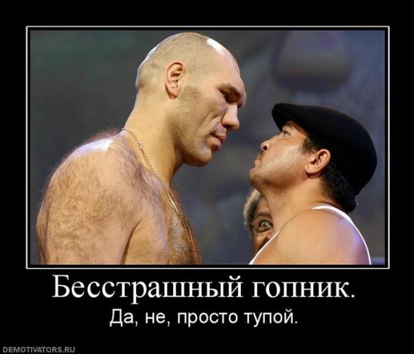 Николай Валуев тупой