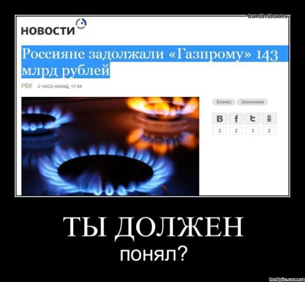 Газпром демотиваторы