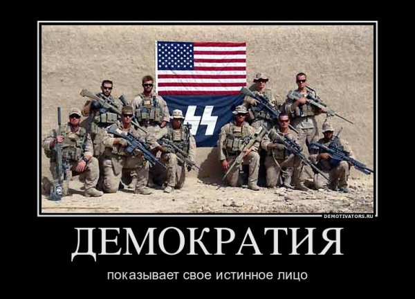 Демократия США демотиватор