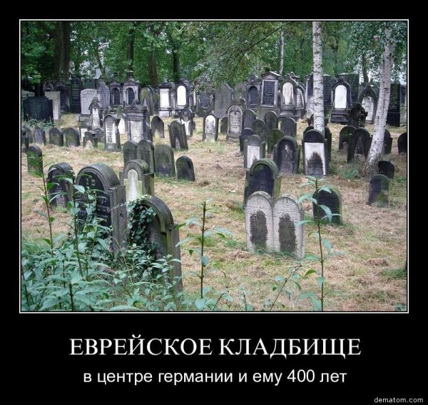 Демотиватор про кладбище (45 фото)