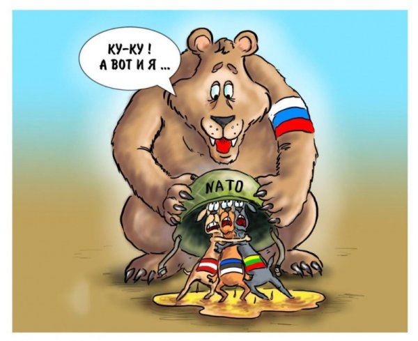 НАТО карикатура