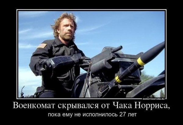 Чак Норрис лох
