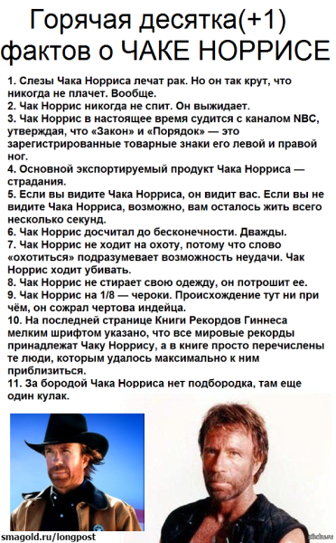 Чак Норрис приколы