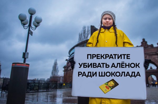 Грета Тунберг Мем