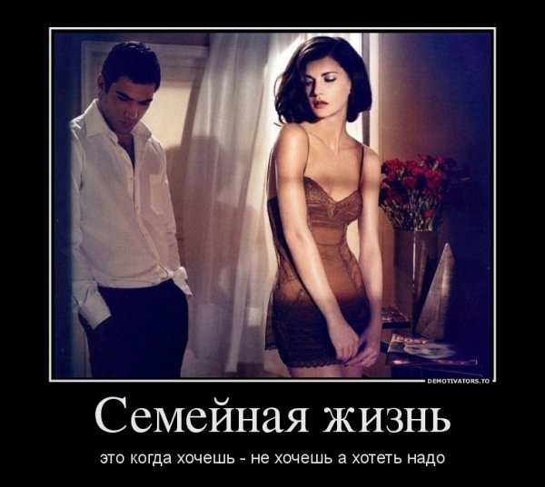 Демотиваторы муж и жена