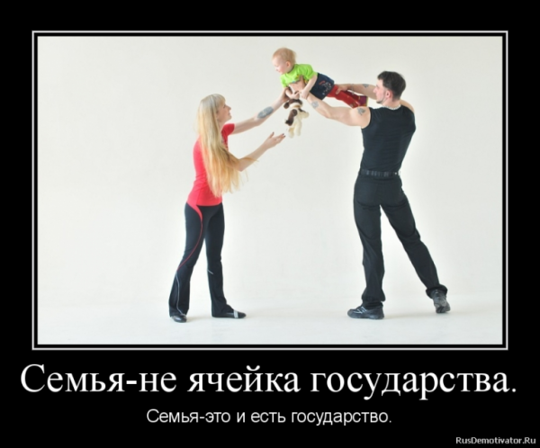 Семья демотиватор