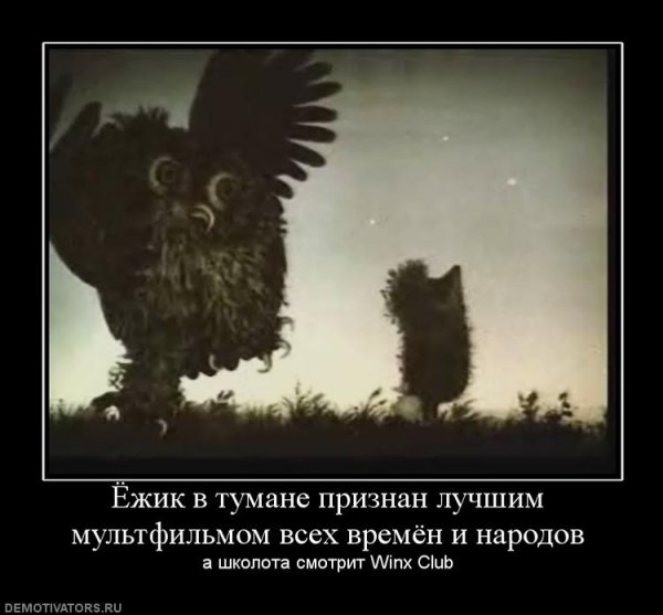 Ёжик в тумане прикол
