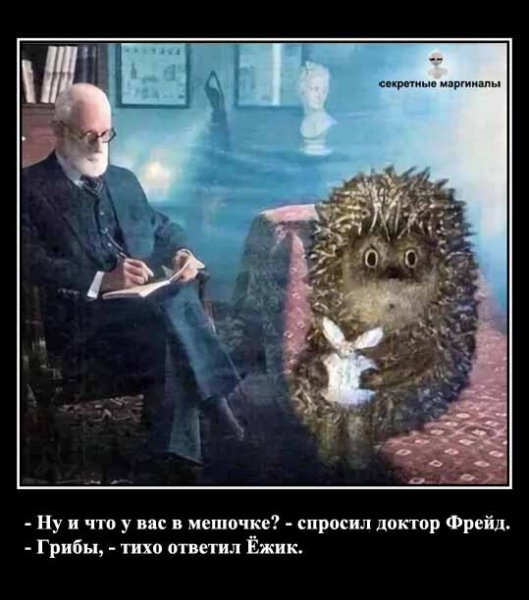Зигмунд Фрейд и Ёжик