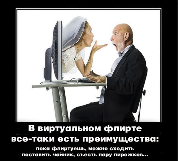 Шутки про виртуальную любовь