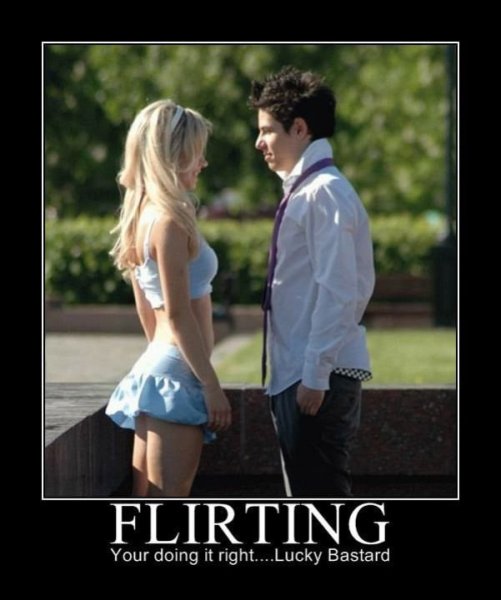 Демотиваторы про флирт