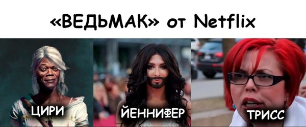 Ведьмак от Нетфликс мемы