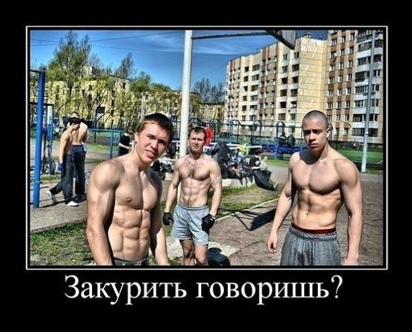 ЗОЖ демотиваторы