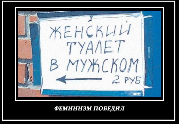 Шутки про феминисток