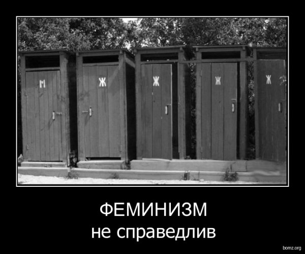 Демотиваторы про феминисток