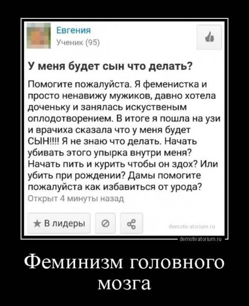 Типичная феминистка