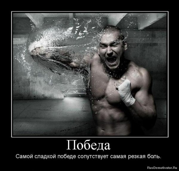 Демотиватор победитель