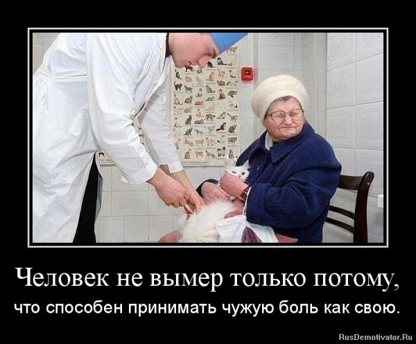 Заболел демотиватор