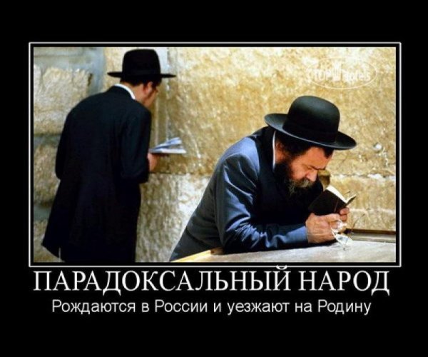 Демотиваторы про евреев