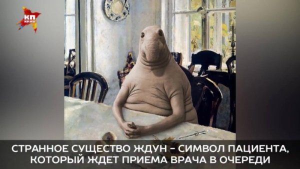 Ждун на остановке