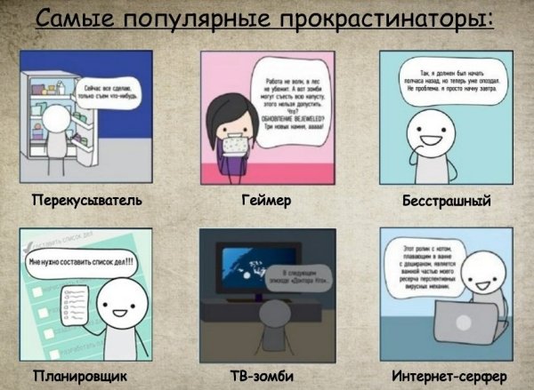 Приступ прокрастинации
