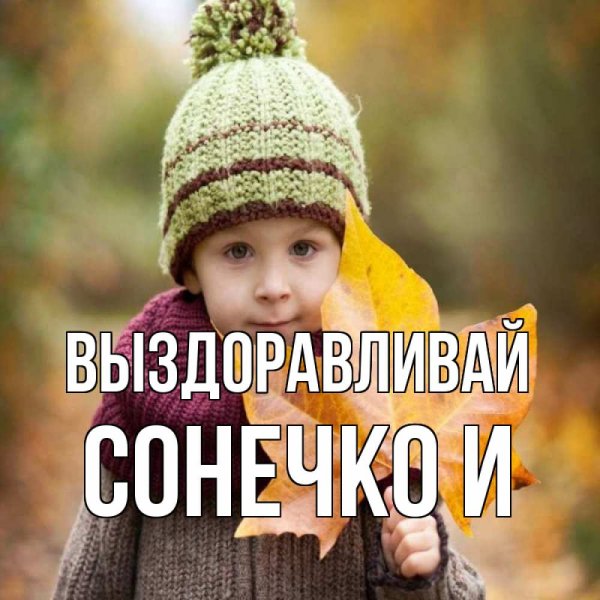 Выздоравливай картинки