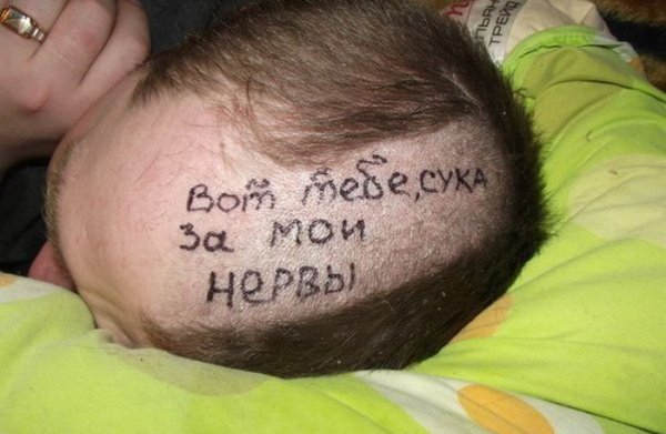Вот тебе сука за Мои нервы