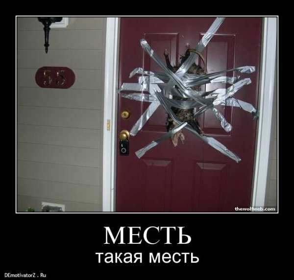 Месть демотиватор