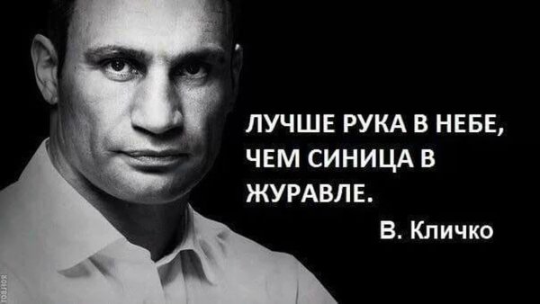 Виталий Кличко логично