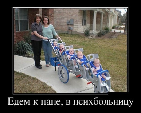 Приколы про многодетную семью