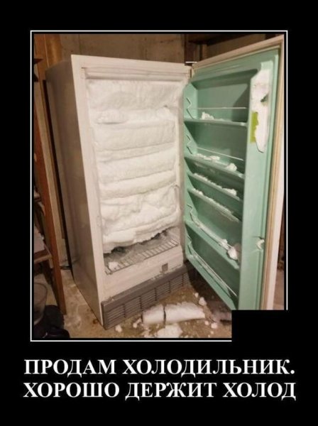 Холодильник прикол