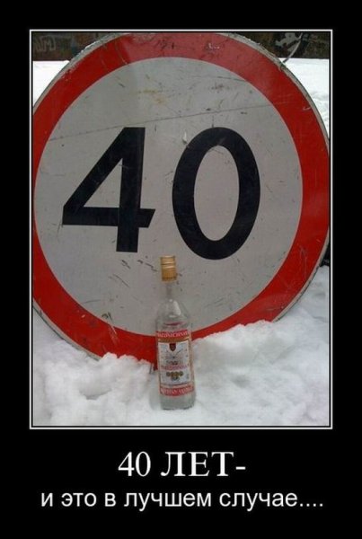 Шутки про 40 лет женщине прикольные