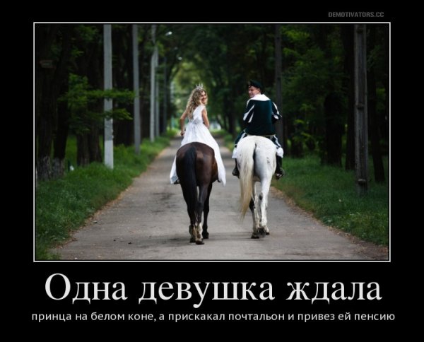 Жду принца на белом коне