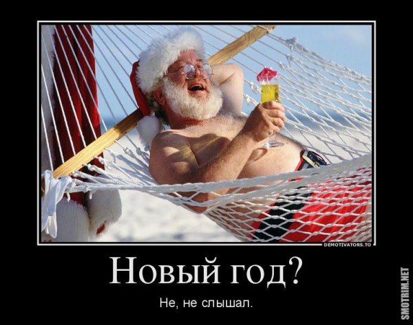 Демотиваторы про новый год