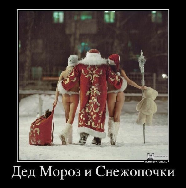 Дед Мороз прикол