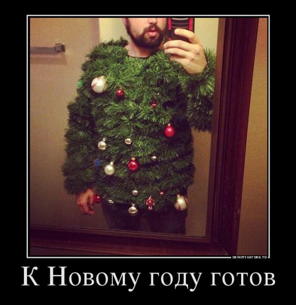 Демотиваторы про новый год