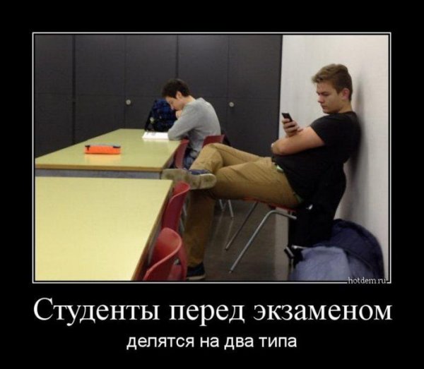 Студенческие демотиваторы