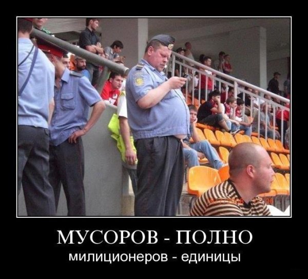 Полиция демотиваторы