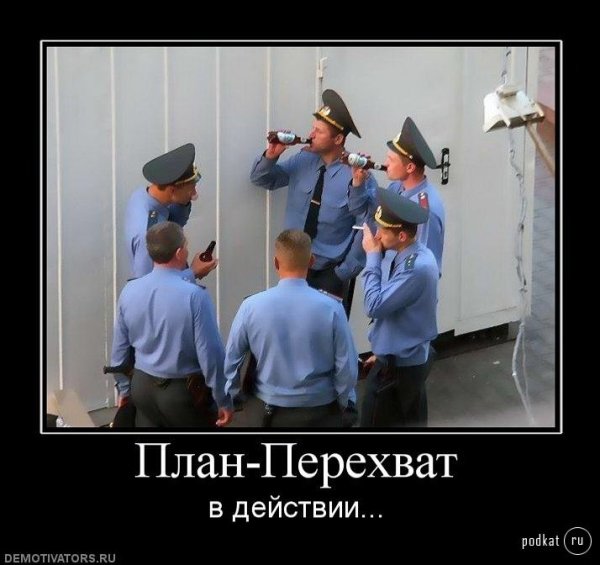 Демотиваторы про полицию смешные
