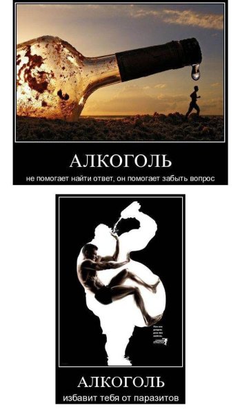 Демотиваторы про алкоголь