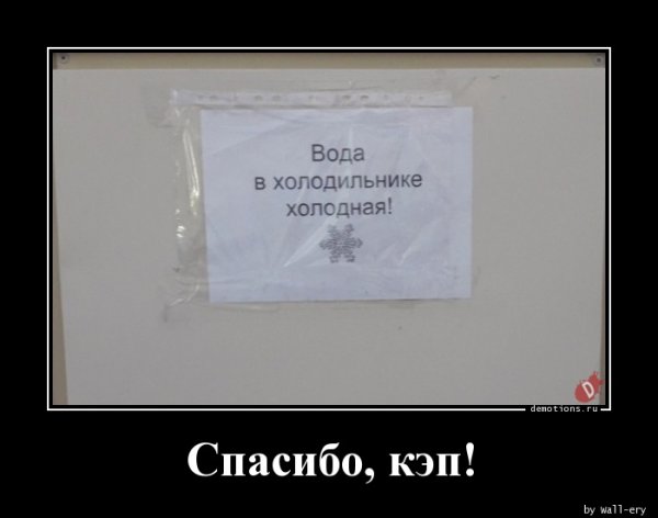 Спасибо кэп