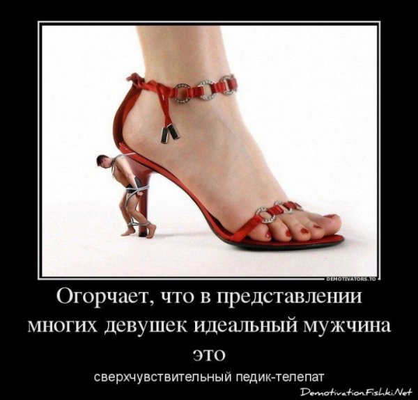 Под каблуком демотиватор