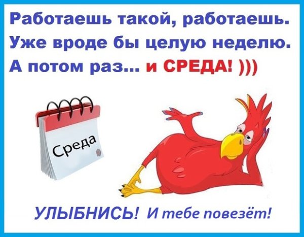 Открытки со средой прикольные