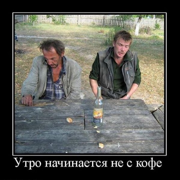 Демотиваторы смешные про алкоголь